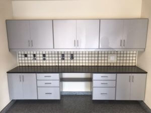 custom garage cabinets